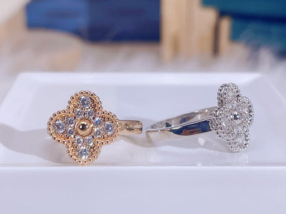 [CA]CLOVER DIAMOND RING