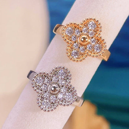 [CA]CLOVER DIAMOND RING