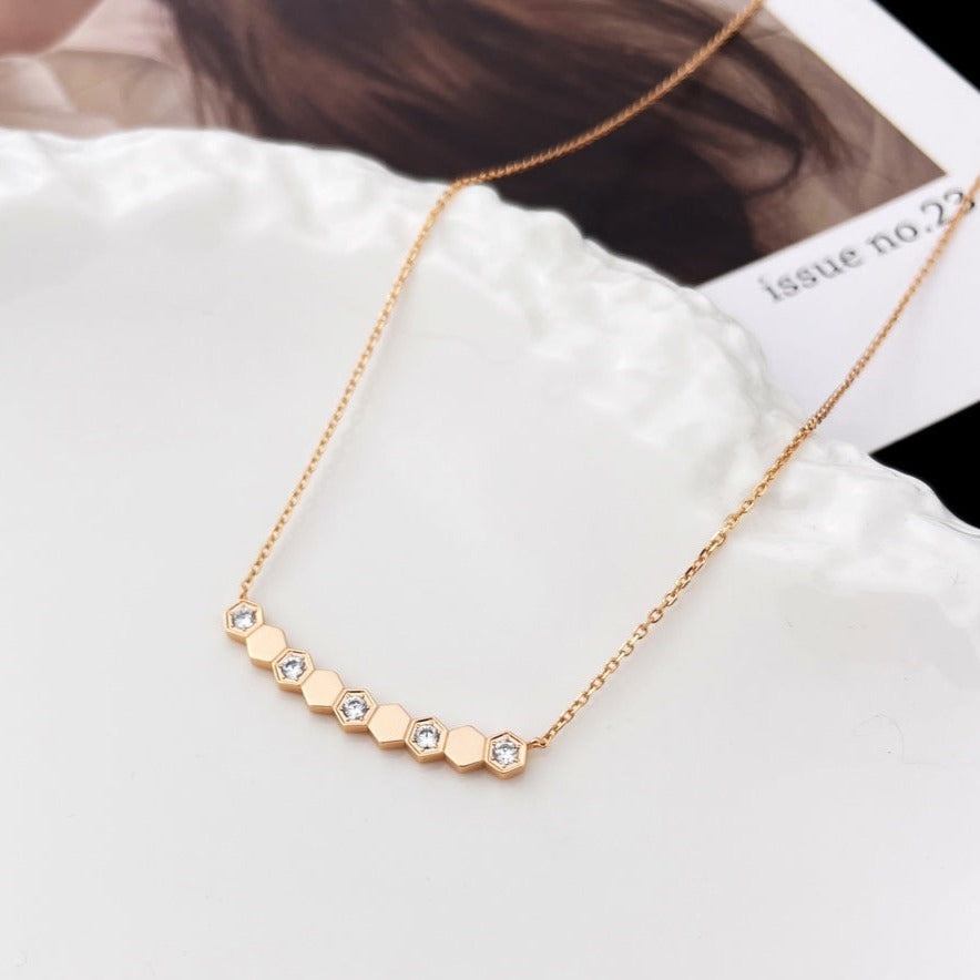 [CA]BEE MY LOVE DIAMOND NECKLACE