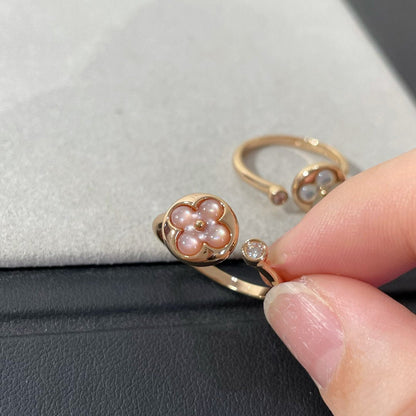 [CA]SUN 1 DIAMOND PINK MOP RING