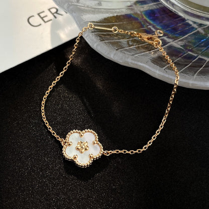 [CA]LUCKY SPRING ROSE GOLD MOP BRACELET