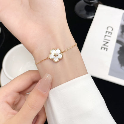 [CA]LUCKY SPRING ROSE GOLD MOP BRACELET