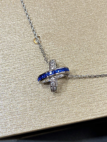 [CA]LIENS DIAMOND SILVER NECKLACE