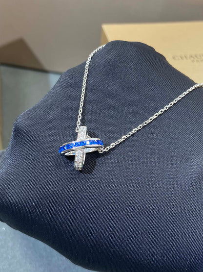 [CA]LIENS DIAMOND SILVER NECKLACE