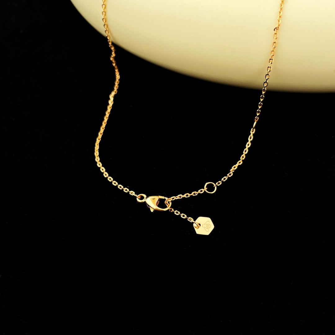 [CA]BEE MINI PEDANT DIAMOND NECKLACE