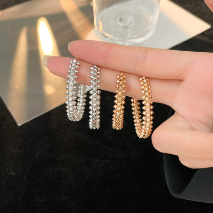 [CA]CLASH HOOP EARRINGS