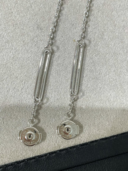 [CA]CHAINE CHAOS DIAMOND DROP EARRINGS