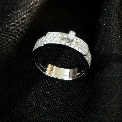 [CA]KELLY SILVER DIAMOND RING