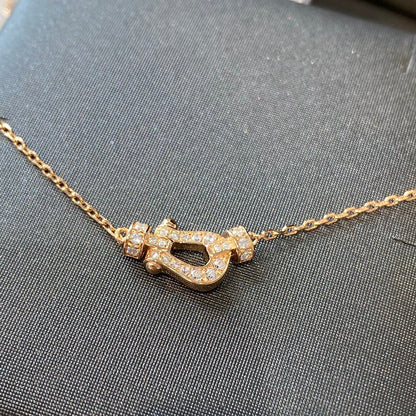 [CA]FORCE 10 DIAMOND PINK GOLD NECKLACE MINI MODEL