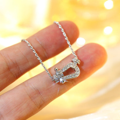 [CA]FORCE 10 DIAMOND SILVER NECKLACE MINI MODEL