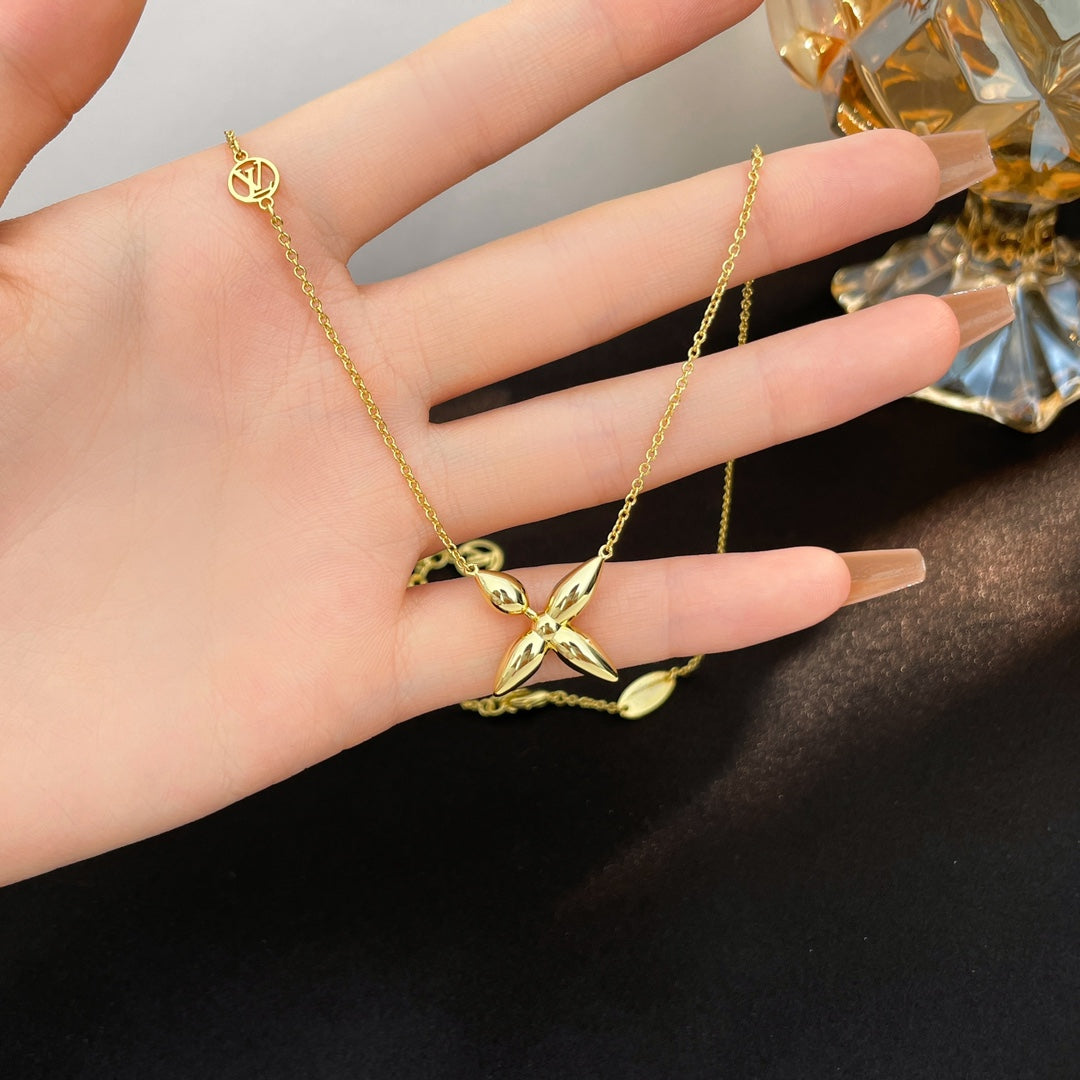 [CA]LOUISETTE GOLD NECKLACE