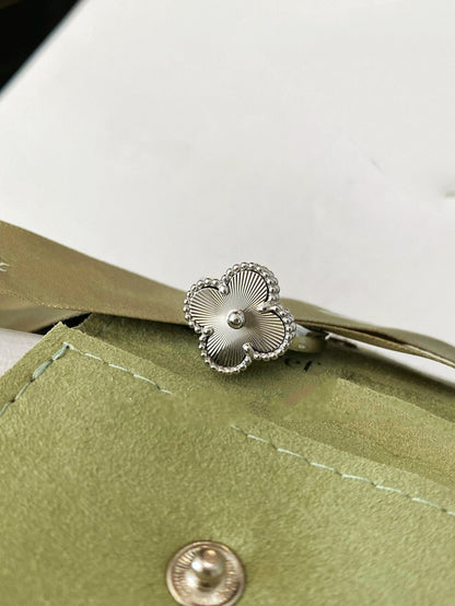 [CA]CLOVER SILVER RING