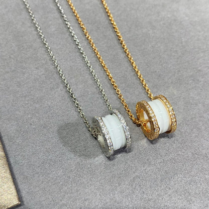 [CA]ZERO 1 DIAMOND CERAMIC NECKLACE