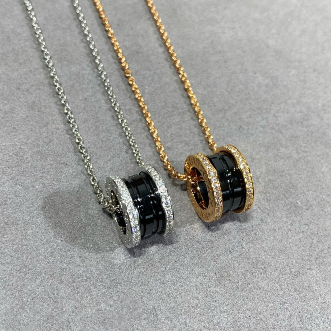 [CA]ZERO 1 DIAMOND CERAMIC NECKLACE