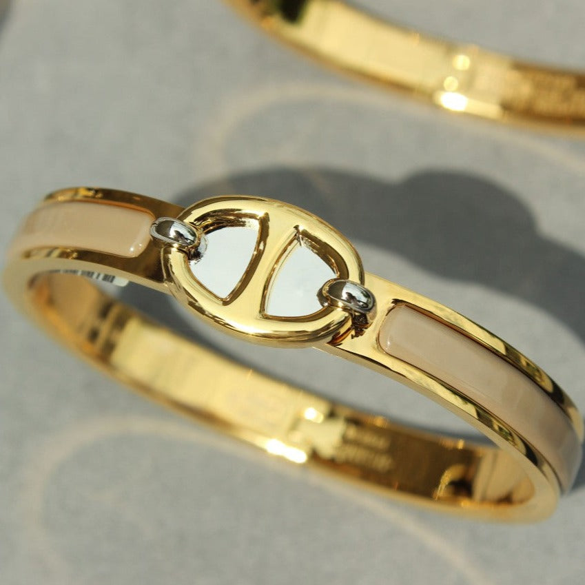 [CA]CLIC CHAINE GOLD BRACELET