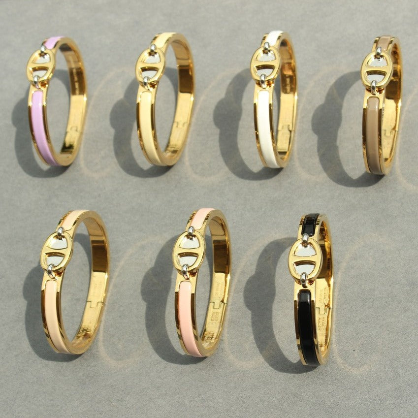 [CA]CLIC CHAINE GOLD BRACELET