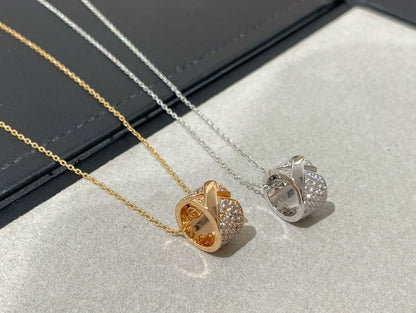 [CA]LIENS EVIDENCE DIAMOND PAVED NECKLACE