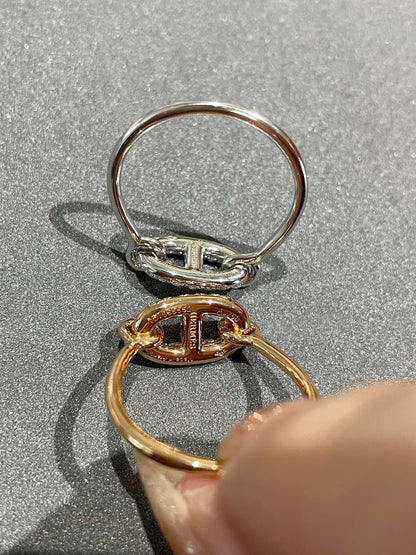 [CA]RONDE SMALL DIAMOND RING