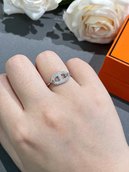 [CA]RONDE SMALL DIAMOND RING