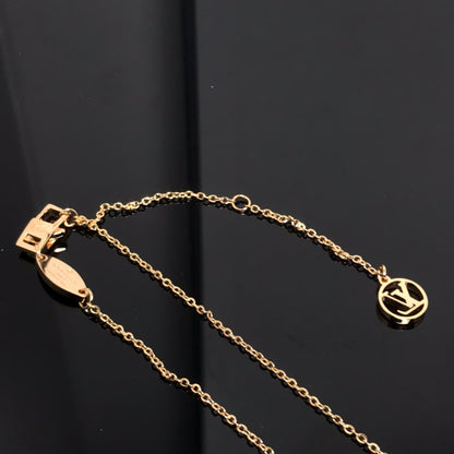 [CA]COLOR BLOSSOM PINK MOP SUN GOLD NECKLACE