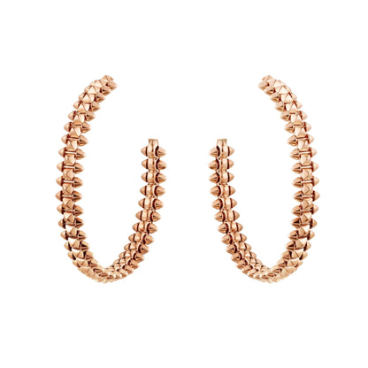 [CA]CLASH LARGE HOOP EARRINGS