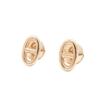 [CA]CHAINE SMALL EARRINGS GOLD AND SILVER