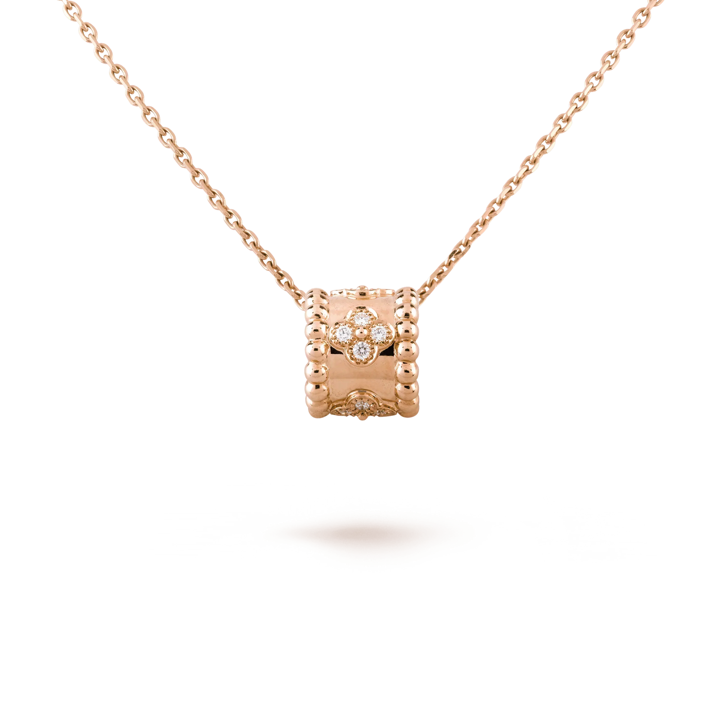 [CA]PERLEE PEDANT NECKLACE GOLD / ROSE GOLD