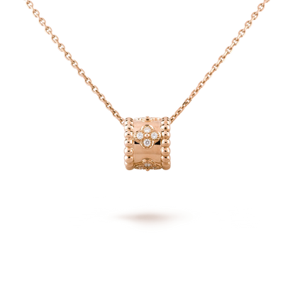 [CA]PERLEE PEDANT NECKLACE GOLD / ROSE GOLD