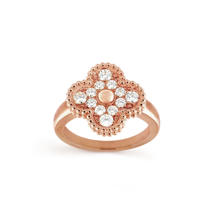 [CA]CLOVER DIAMOND RING