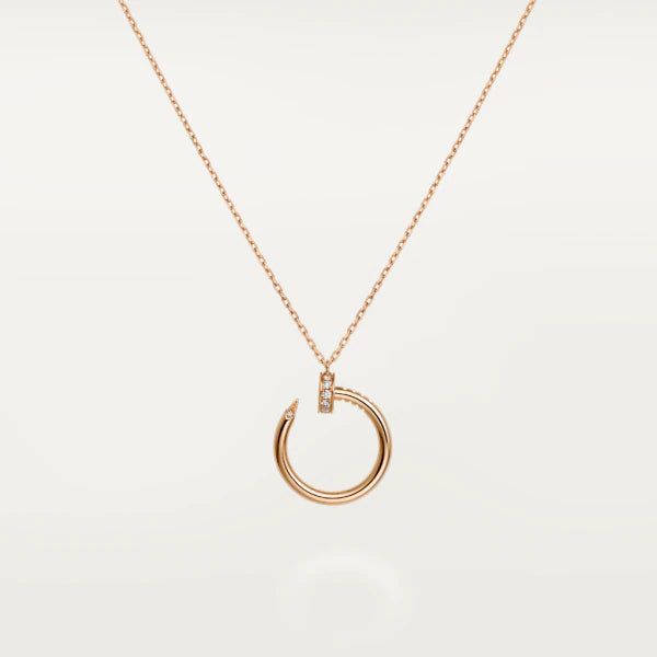 [CA]JUSTE NECKLACE PINK GOLD