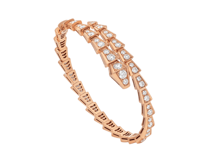 [CA]SERPENTI BRACELET 6.8MM PINK GOLD DIAMOND