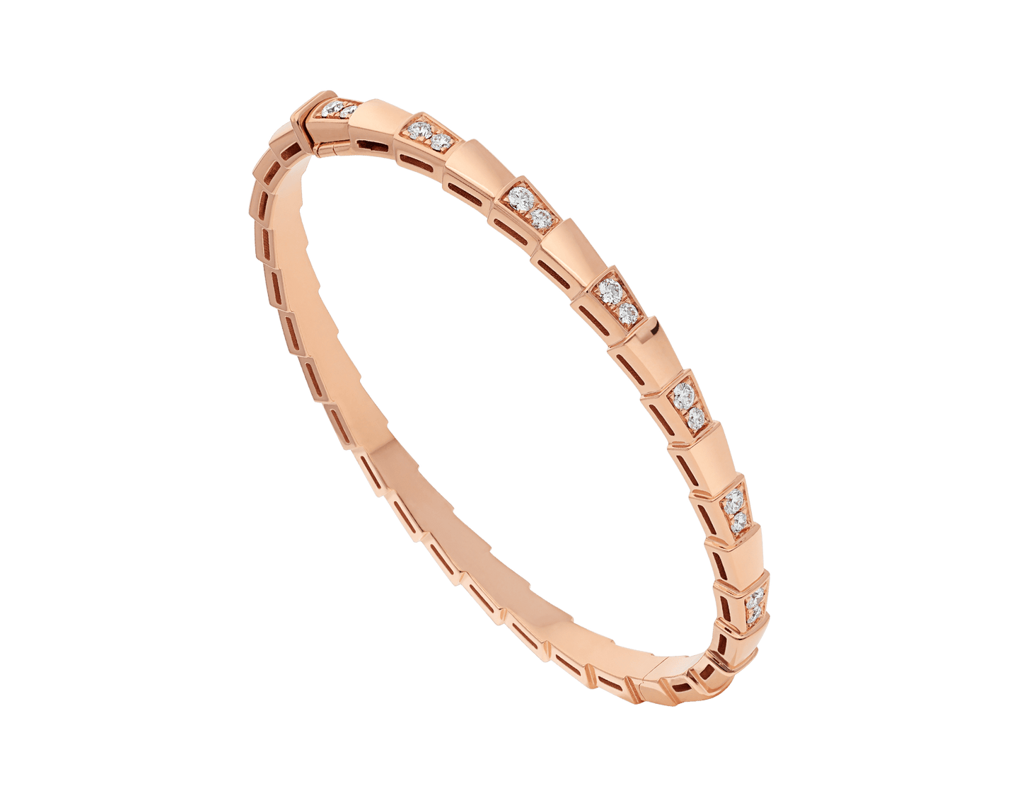 [CA]SERPENTI BRACELET PINK GOLD DIAMOND