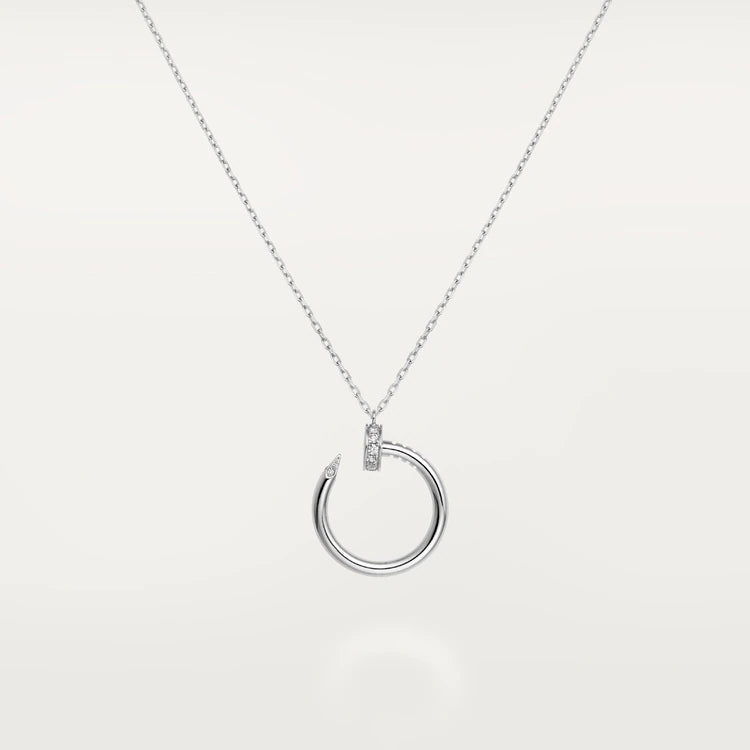 [CA]JUSTE NECKLACE SILVER