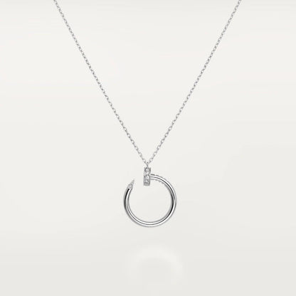 [CA]JUSTE NECKLACE SILVER