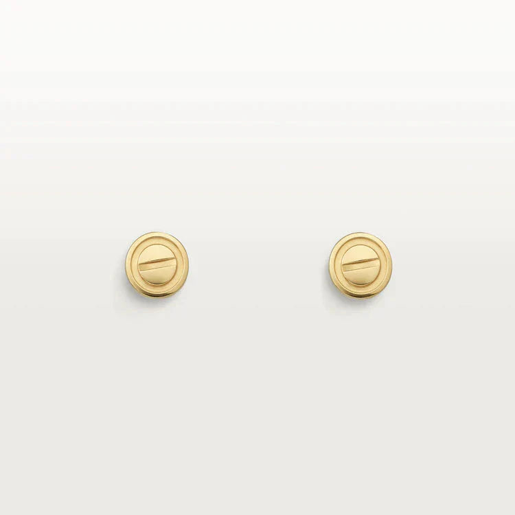 [CA]LOVE EARRINGS GOLD 10MM