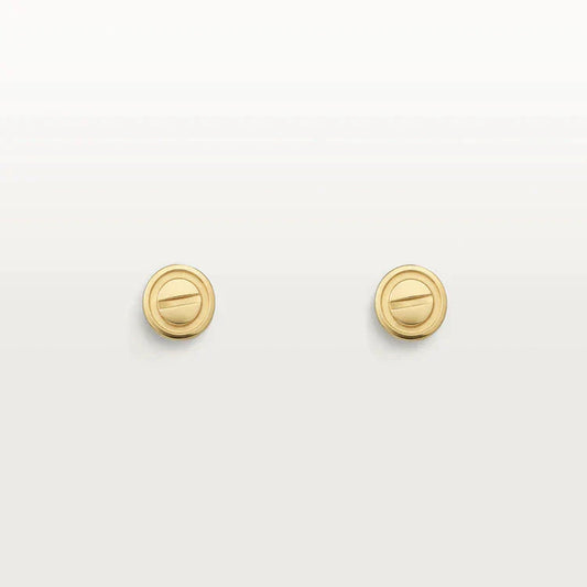 [CA]LOVE EARRINGS GOLD 10MM