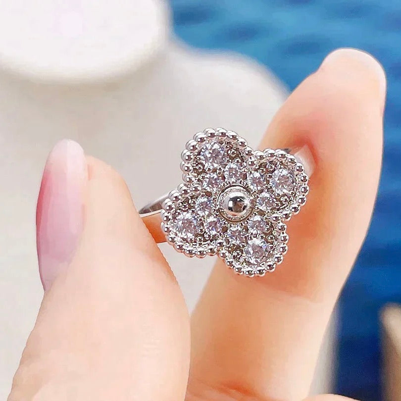 [CA]CLOVER DIAMOND RING