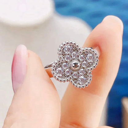 [CA]CLOVER DIAMOND RING