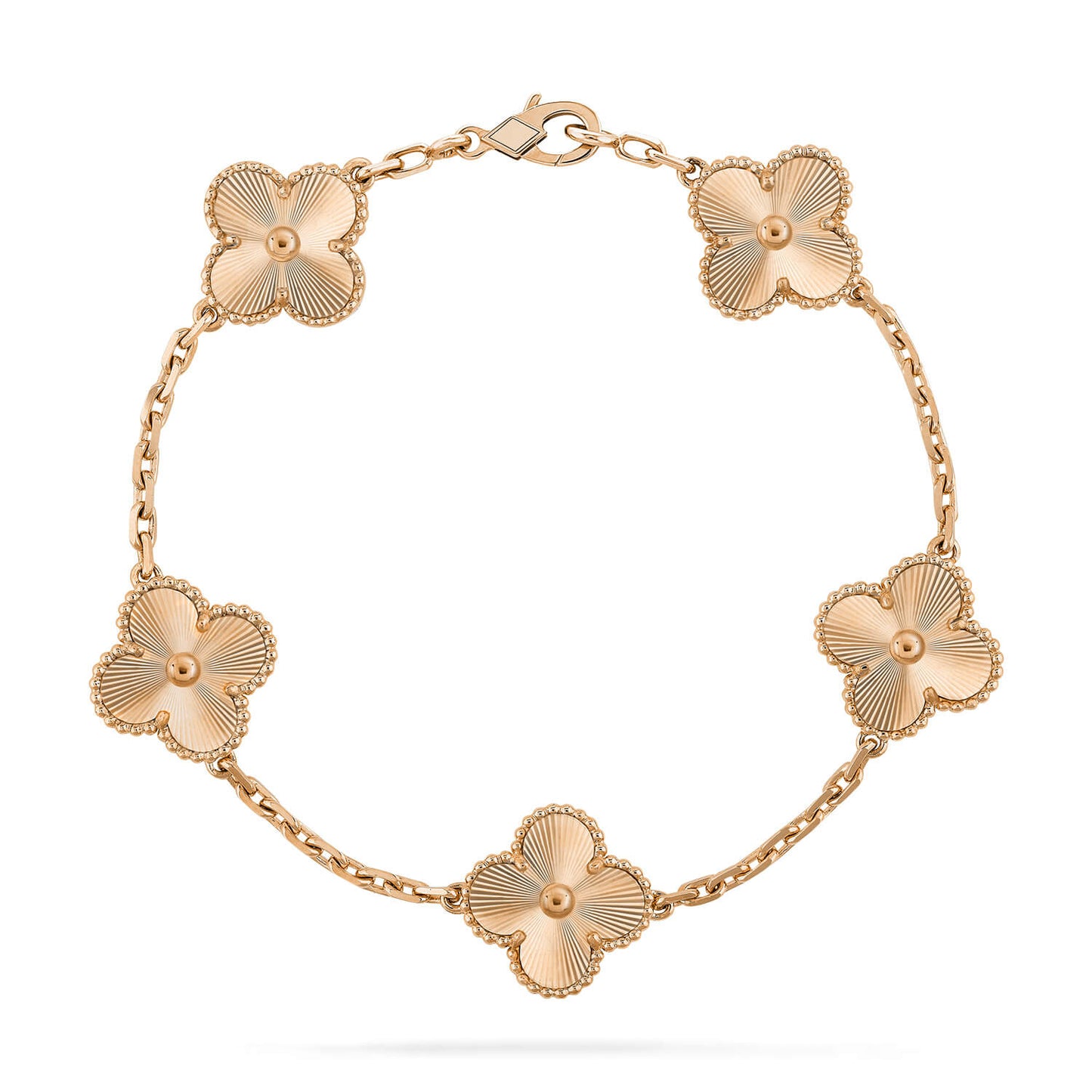 [CA]CLOVER 5 FLOWERS LASER BRACELET