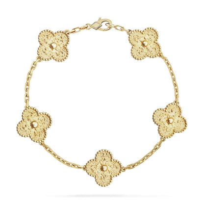 [CA]CLOVER 5 MOTIFS BRONZING BRACELET