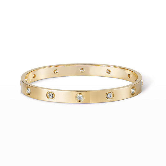 [CA]LOVE BRACELET 6.1MM 10 DIAMONDS