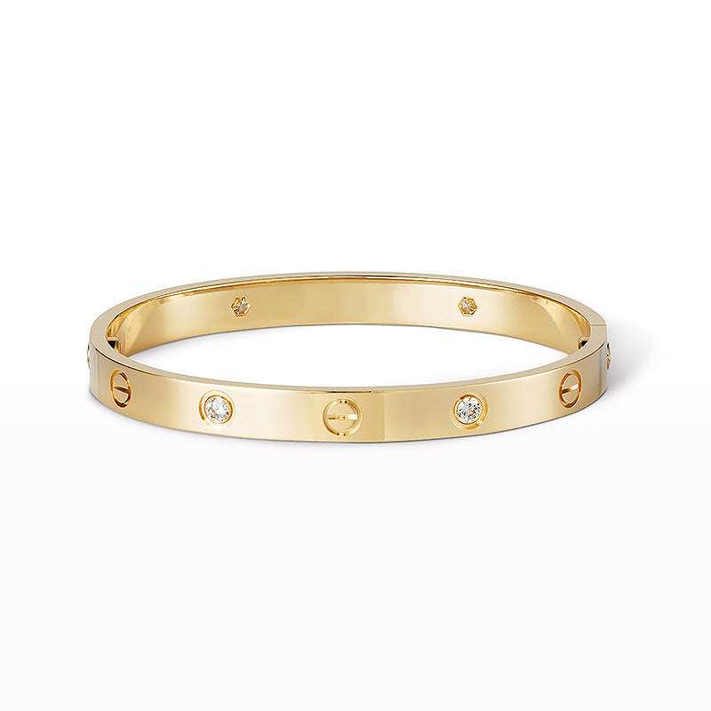 [CA]LOVE BRACELET 6.1MM 4 DIAMONDS