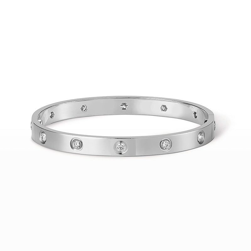 [CA]LOVE BRACELET 6.1MM 10 DIAMONDS