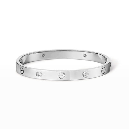 [CA]LOVE BRACELET 6.1MM 4 DIAMONDS