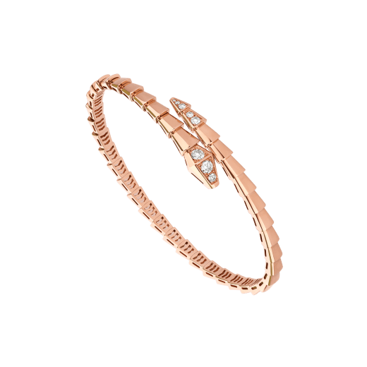 [CA]SERPENTI BRACELET DIAMONDS PINK GOLD