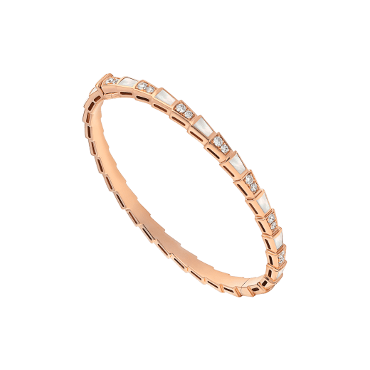 [CA]SERPENTI BRACELET PINK GOLD MOP DIAMOND