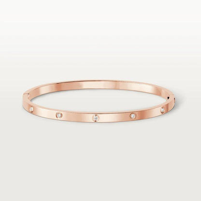 [CA]LOVE BRACELET 3.65MM 10 DIAMONDS