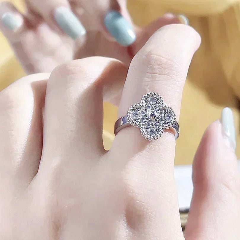 [CA]CLOVER DIAMOND RING