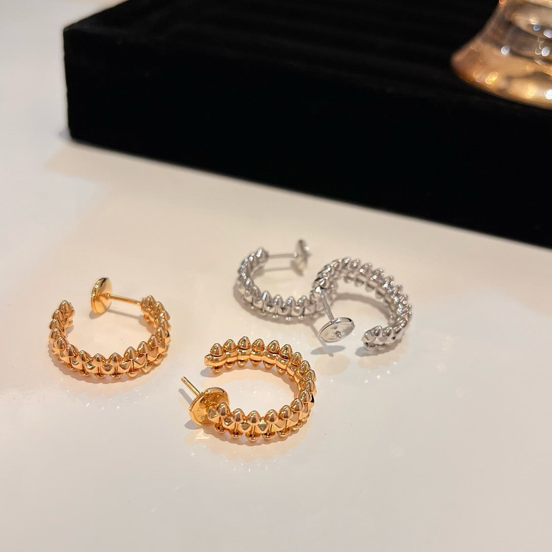 [CA]CLASH SMALL HOOP EARRINGS