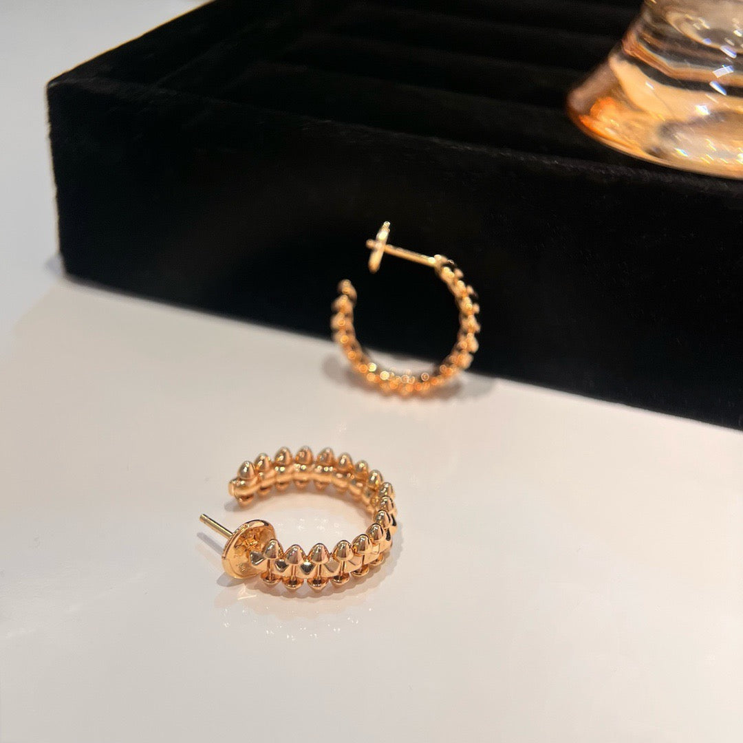 [CA]CLASH SMALL HOOP EARRINGS